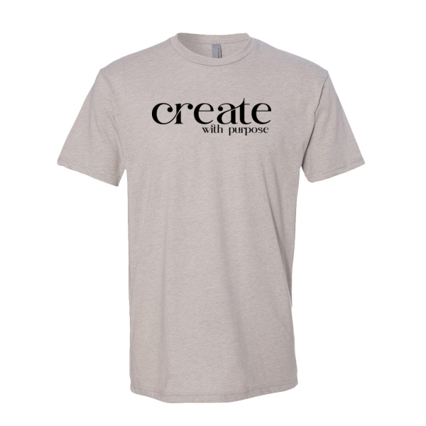 Create With Purpose Unisex T-Shirt - Unisex CVC T-Shirt Thumbnail