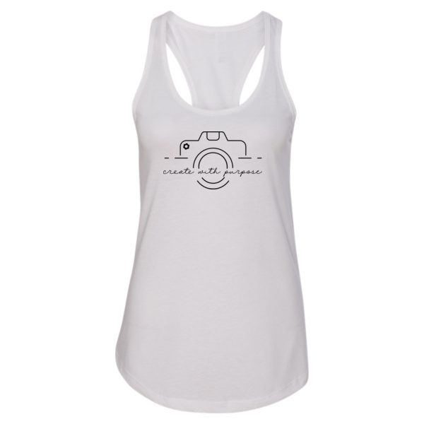 Create With Purpose Racerback Tank Thumbnail