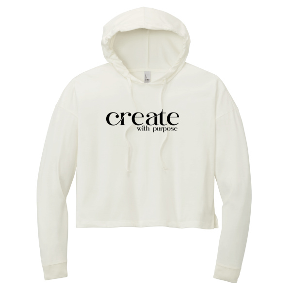 Create With Purpose Midi Long Sleeve Hoodie - Women's Perfect Tri ® Midi Long Sleeve Hoodie Thumbnail