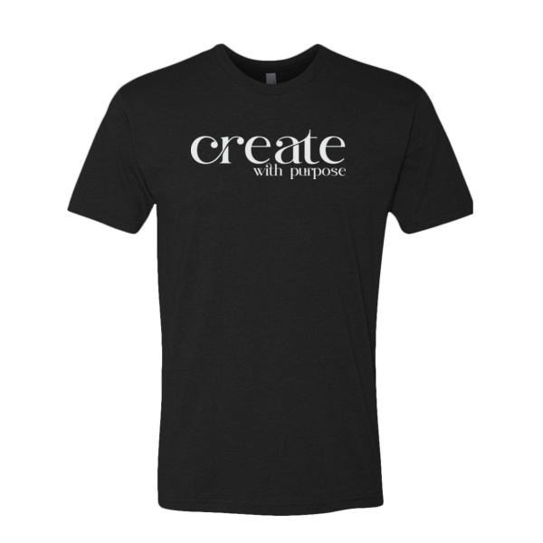 Create With Purpose Unisex T-Shirt - Unisex CVC T-Shirt Thumbnail
