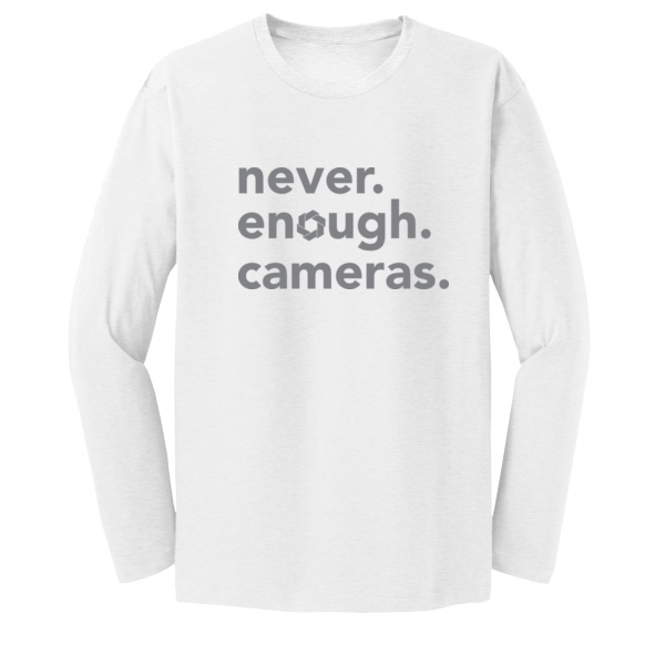 Never. Enough. Cameras. Long Sleeve - Very Important Tee ® Long Sleeve Thumbnail