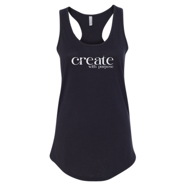 Create With Purpose Racerback Tank Thumbnail