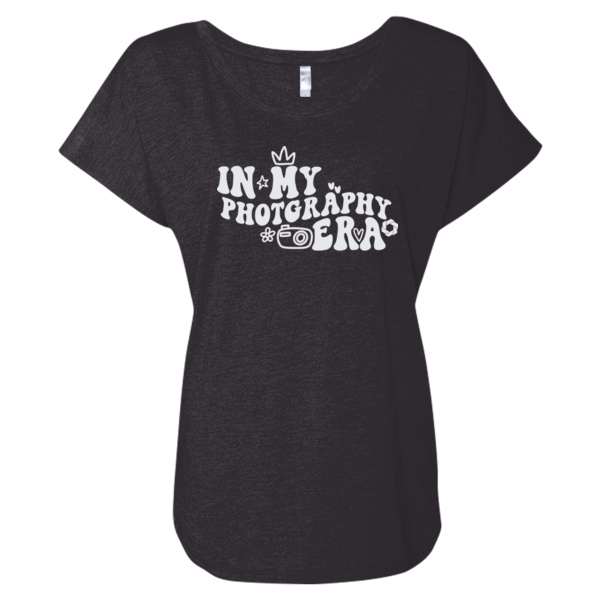 In My Photography Era Dolman T-Shirt - Women’s Triblend Dolman T-Shirt Thumbnail