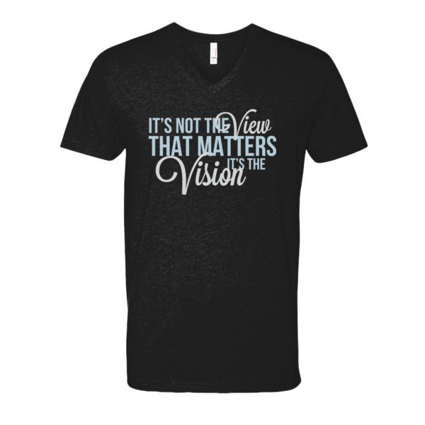 Vision V-Neck T-Shirt - CVC V-Neck T-Shirt Thumbnail