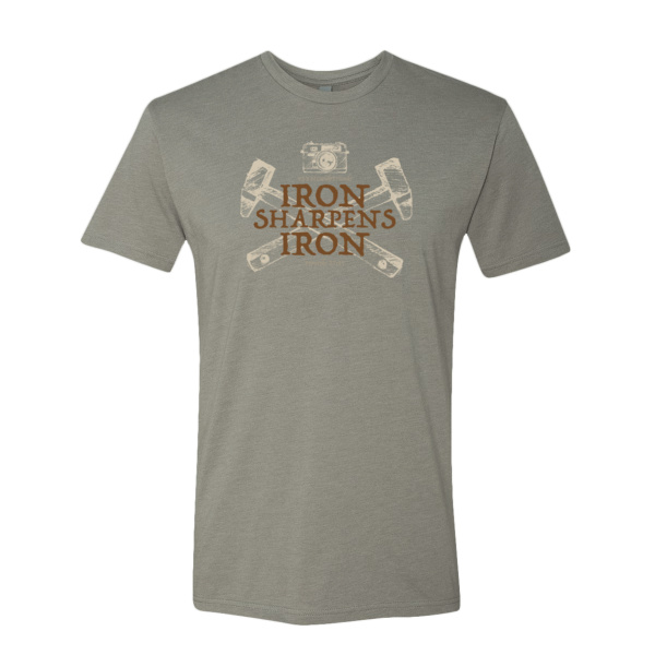 Iron Sharpens Iron Unisex T-Shirt - Unisex CVC T-Shirt Thumbnail