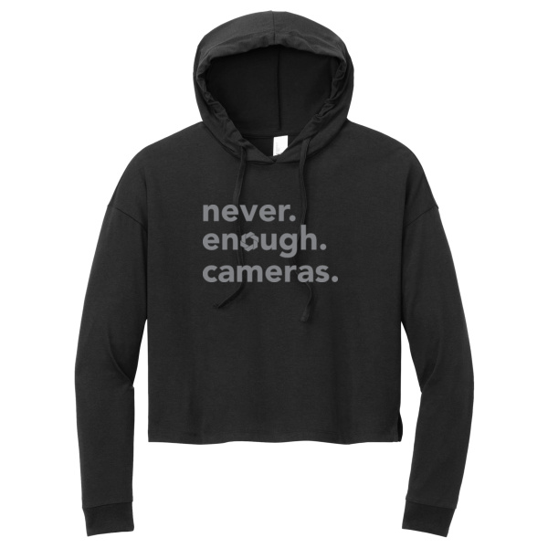 Never. Enough. Cameras. Midi Long Sleeve Hoodie - Women's Perfect Tri ® Midi Long Sleeve Hoodie Thumbnail