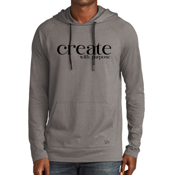 Create With Purpose Tri Blend Hoodie - Tri Blend Hoodie Thumbnail
