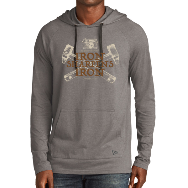 Iron Sharpens Iron Tri Blend Hoodie - Tri Blend Hoodie Thumbnail