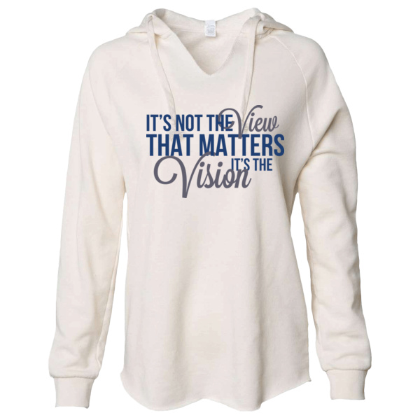 Vision Women's Lightweight California Wave Wash Hooded Sweatshirt Thumbnail