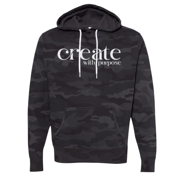 Create With Purpose Lightweight Hooded Sweatshirt - Lightweight Hooded Sweatshirt Thumbnail
