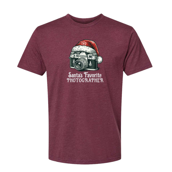 Santa Unisex T-Shirt - Unisex CVC T-Shirt Thumbnail