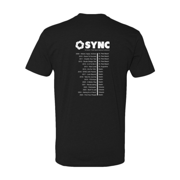 SYNC Tour Unisex CVC T-Shirt Thumbnail