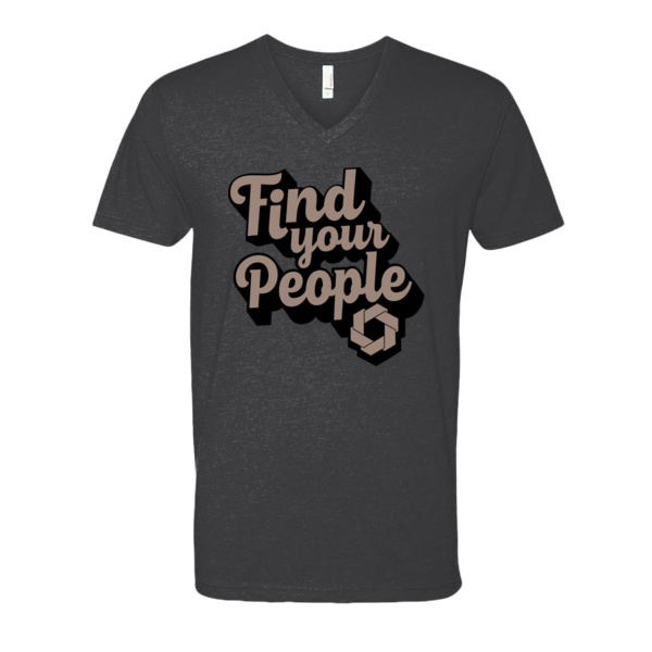 Find Your People V-Neck T-Shirt Thumbnail