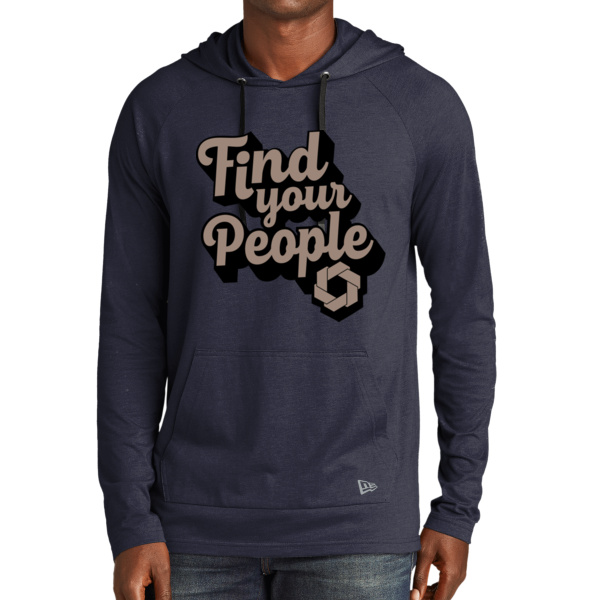 Find Your People Tri Blend Hoodie Thumbnail