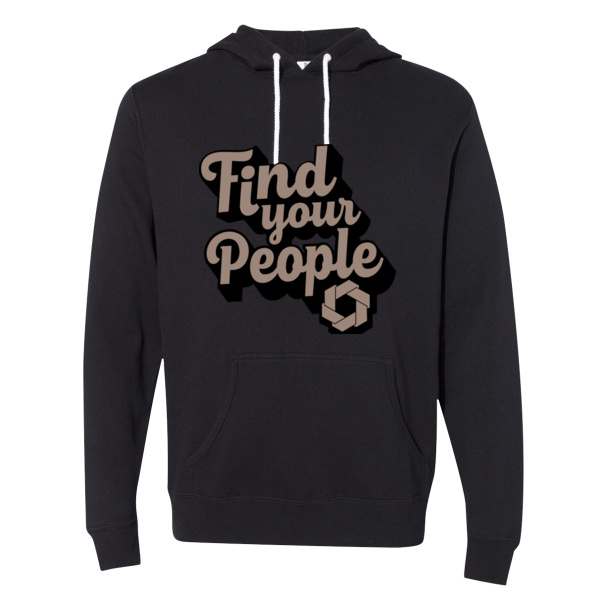 Find Your People Lightweight Hooded Sweatshirt Thumbnail