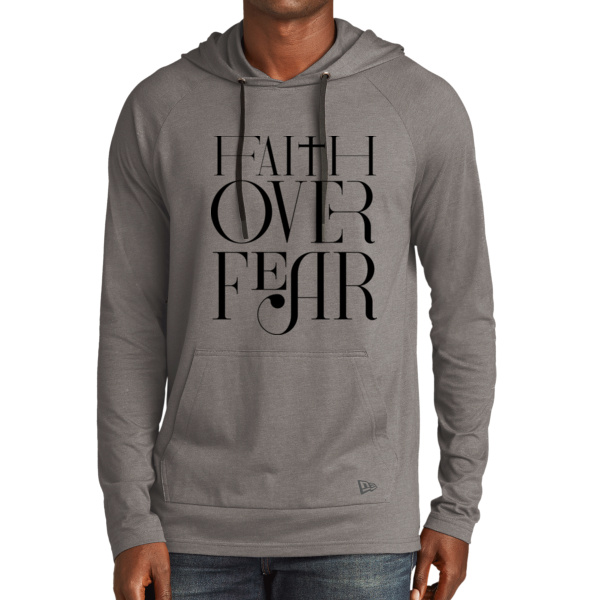 Faith Over Fear Tri Blend Hoodie Thumbnail