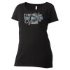 Women's Poly-Rich Scoop Neck T-Shirt Thumbnail