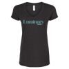 Women's Poly-Rich V-Neck T-Shirt Thumbnail